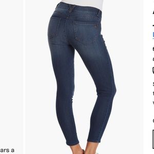 Democracy Ab Technology Crop Ankle Skinny Jeans Size 8